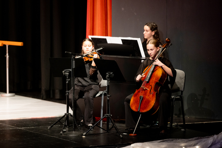 Klavirski trio Lilium KO SANJE POSTNEJO PLES foto V. Leban